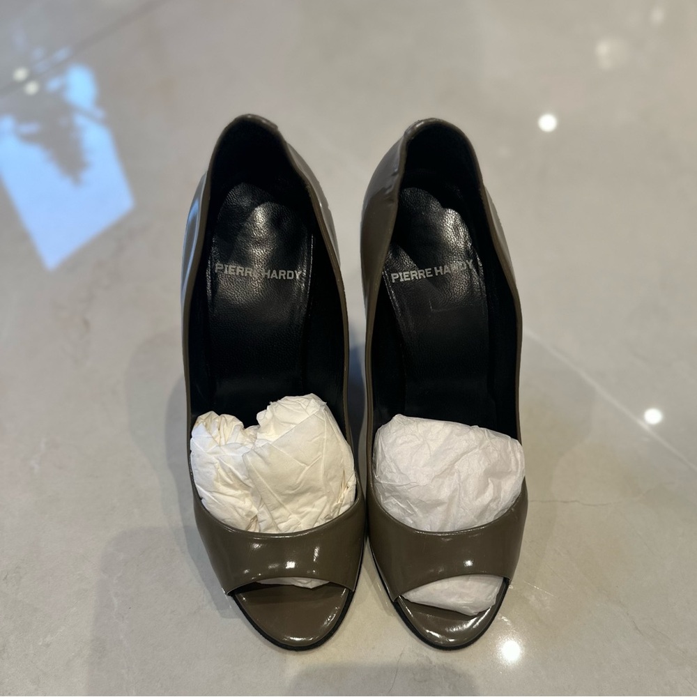 Pierre Hardy Peep-Toe Wedges